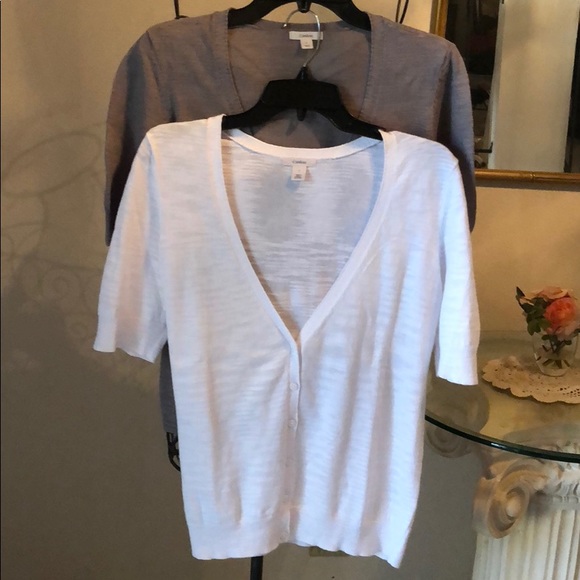 Caslon Sweaters - ❤️Bundle of 2 💯% cotton button down cardigans.